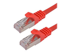 MCL CAT 7 S/FTP LSZH Patch cable - 3m Red