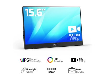 PORT DESIGNS Portable Monitor 15.6p