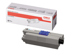OKI C510, C530, MC561 cartouche de toner noir capacité standard 5.000 pages pack de 1