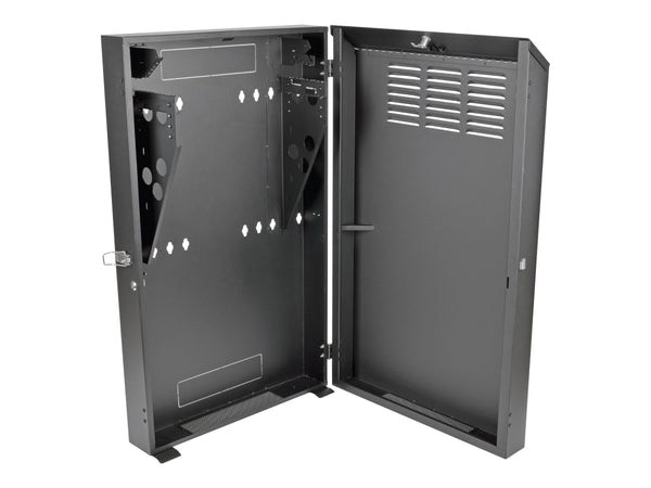 EATON TRIPPLITE SmartRack 4U Low-Profile Vertical-Mount Server-Depth Wall-Mount Rack Enclosure Cabinet