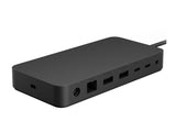 MICROSOFT Surface - Dock Thunderbolt 4 - Station daccueil - 3xUSB-C - 3xUSB 3.2 - Ethernet - Audio Jack - GigE - 165W - Noire