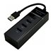MCL 4 ports USB 3.0 hub - Black