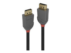 LINDY 7.5m DisplayPort 1.2 Cable Anthra