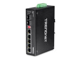 TRENDNET - 6-port hardened Industrial(P)