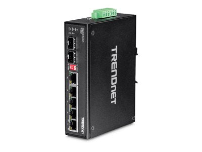 TRENDNET - 6-port hardened Industrial(P)