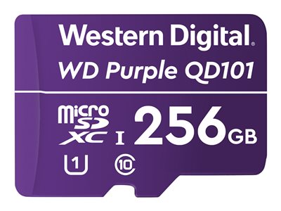 WD Purple 256Go SC QD101 microSD