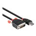 LINDY Câble DisplayPort vers DVI 2m