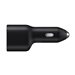 SAMSUNG 40W Car Charger Black