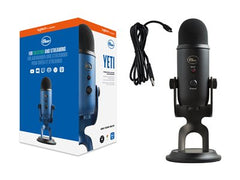 LOGI TECH Yeti USB Mic BLACKOUT