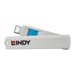 LINDY USB C Port Blocker Key Blue