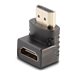 LINDY HDMI Adapter 90 degree down