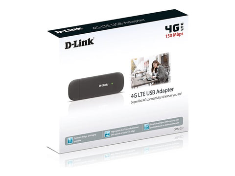 D-LINK 4G LTE USB Adapter (Cat4)