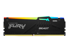 KINGSTON 16Go 6400MT/s DDR5 CL32 DIMM FURY Beast RGB XMP