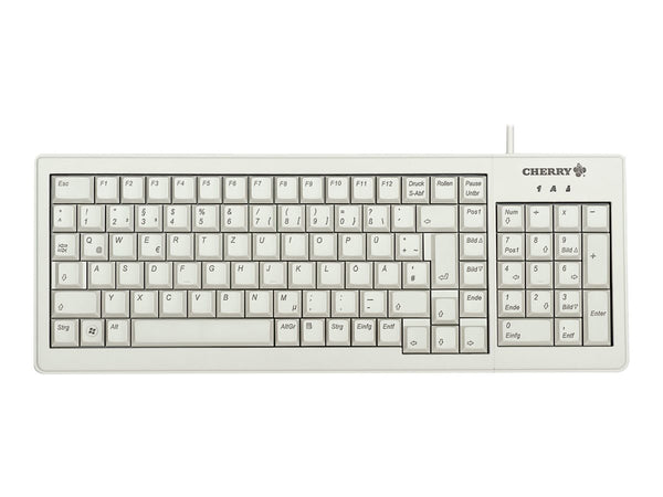 CHERRY XS Complete Keyboard USB grey corded (FR)