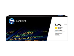 HP 659X High Yield Yellow Original LaserJet Toner Cartridge