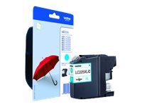 BROTHER LC-225XL ink cartridge cyan high capacity 1-pack blister without alarm