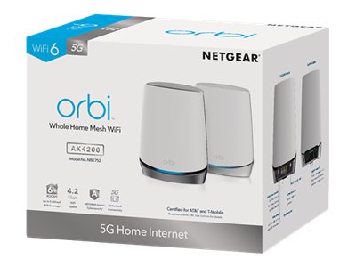 NETGEAR 2PT 5G ORBI MESH SYSTEM BNDL