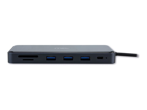 MCL 12-port docking station 2 HDMI and VGA