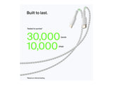 BELKIN BOOST CHARGE USB-A to USB-C Cable Braided 3M White