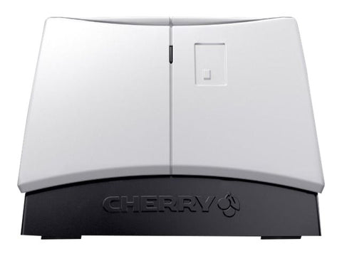 CHERRY SMARTTERMINAL ST-1144 Lecteur de carte avec base alourdie USB noir/blanc