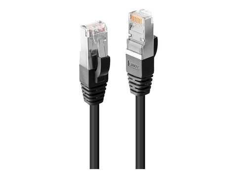 LINDY S/FTP Cat.6 Cable Black 3m LSOH incl. Testprotocol