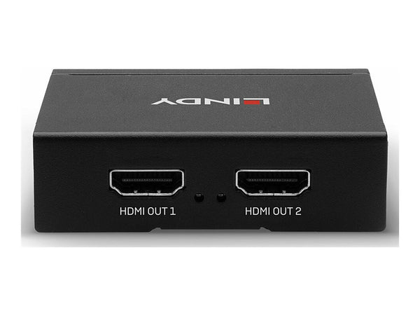 LINDY HDMI 4K Splitter 2 Port 3D 2160p30 HDTV up to 1080p und 4K 36/12 Bit HDCP 1.4