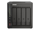 QNAP TS-453E-8G 4-bay desktop NAS Intel Celeron J6412 4C 2.0GHz burst 2.6GHz onboard 8Go RAM 2xHDMI 1.4b 2xM.2 2280 PCIe slots