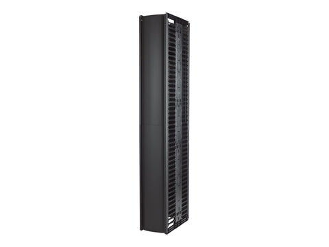 APC ValueLine Vertical Cable Manag 2 and 4 Post Racks 84p H X 12inch W Double-Sided with Doors