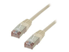 MCL Cordon de brassage RJ45 CAT 5e F/UTP - 15m Gris   (P)