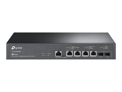 TP-LINK Omada 4-Port PoE++ 10GBase-T L2+ Managed Switch with 2 10GE SFP+ Slots 4x 10G PoE++ Ports 2x 10G SFP+ Slots RJ45/Micro-USB
