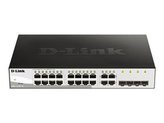 D-LINK 16-Port Layer2 Smart Managed Gigabit Switch dlink green 3.0 16x 10/100/1000Mbit/s TP RJ-45 Port4x TP Combo Port/SFP Slot