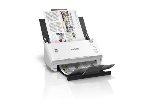 EPSON WorkForce DS-410 Document scanner Contact Image Sensor CIS Duplex A4 600x600dpi 26ppm ADF 50sheets 3000scans/d USB 2.0