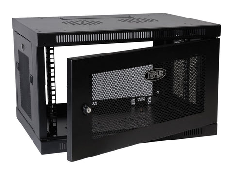 EATON TRIPPLITE SmartRack 6U Wall Mount Mini Rack Enclosure Low-Profile Switch-Depth