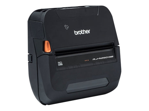 BROTHER RuggedJet RJ-4250WB Label printer direct thermal Roll 113mm 203dpi 127mm/sec USB 2.0 Wi-Fi NFC Bluetooth 4.2