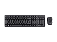 TRUST Pack clavier & souris sans fil ODY II silencieux - noir (FR)