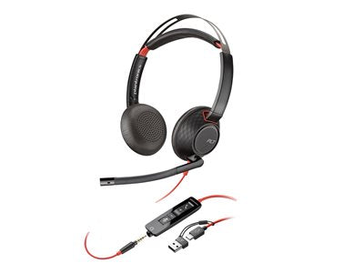HP Poly BW 5220 USB-C HS +USB-C/A Bulk