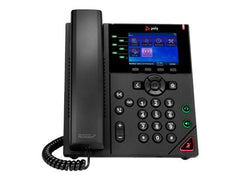 HP Poly VVX 350 6-Line IP Phone and PoE