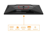 AOC Q27G4SRU 27p 2560x1440 Fast IPS Flat H/A 130MM QHD 320Hz USB HUB DP HDMI 450cd/m2