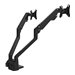 NEOMOUNTS Dual Desk Mount 10-32p Black