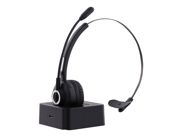 TNB Activ 300M Professional Mono Bluetooth Headset With Magnetic Charging Base Wireless Bluetooth 5.0 Connection