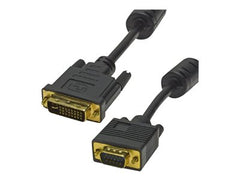 MCL CÃ¢ble DVI-I 24+5 mÃ¢le / HD15 mÃ¢le