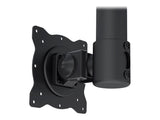NEOMOUNTS FPMA-C025BLACK Support de plafond pour écran de 10-30p - h 37-47 cm - inclinable