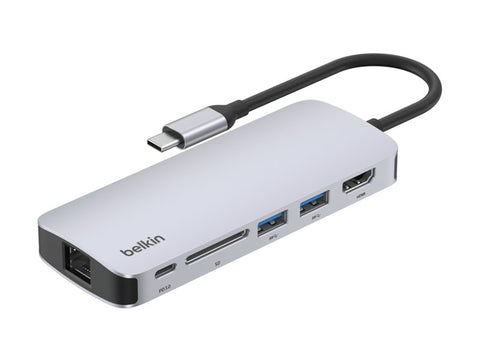 BELKIN USB-C 6-in-1 Multiport Adapter