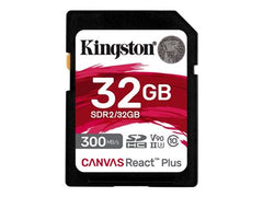 KINGSTON 32Go Canvas React Plus SDHC