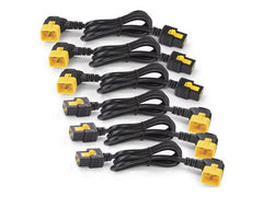 APC 6x Power Cable C19 / C20 0,6m bent