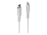 LINDY 2m USB Type C to Lightning Cable USB Type C Male to Lightning Male