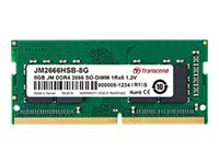 TRANSCEND JetRam 16Go DDR4 3200Mhz SO-DIMM 1Rx8 2Gx8 CL22 1.2V