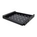 MCL 19p 1U black sliding tray for rac