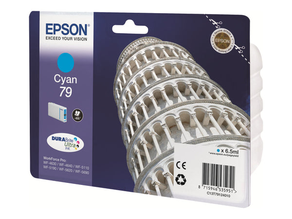 EPSON 1LB 79 ink cartridge cyan standard capacity 6.5ml 800 pages 1-pack