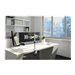 NEOMOUNTS Flat Desk Mount 2 screens Silv